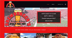 Desktop Screenshot of brewburgersomaha.com